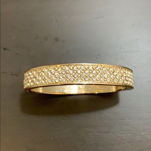 LOFT Gold Glitter Bracelet w Magnetic Closure